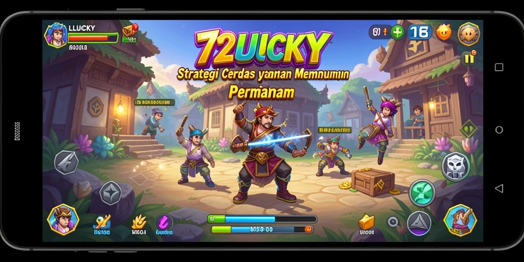 Tampilan gameplay menarik dari 72LUCKY dalam strategi yang mendebarkan.