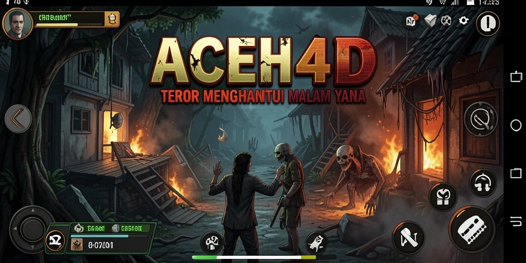 Tampilan gameplay ACEH4D yang menakutkan dan penuh ketegangan.