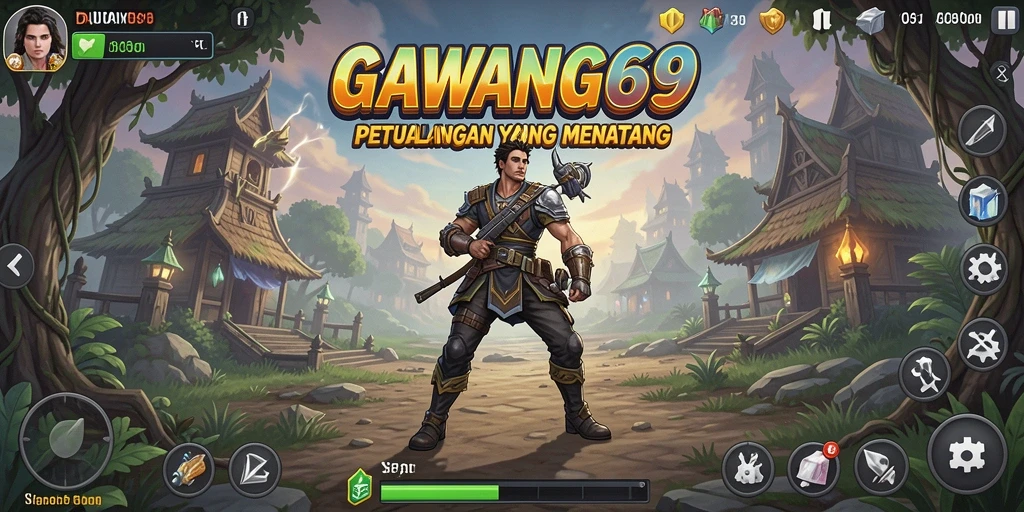 Tampilan gameplay menantang dan menarik dari GAWANG69.