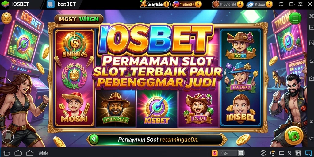 Tampilan gameplay Slot IOSBET yang menarik dan penuh aksi.