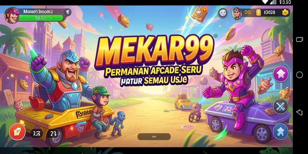 Tampilan menarik dari gameplay MEKAR99 yang seru dan penuh tantangan.