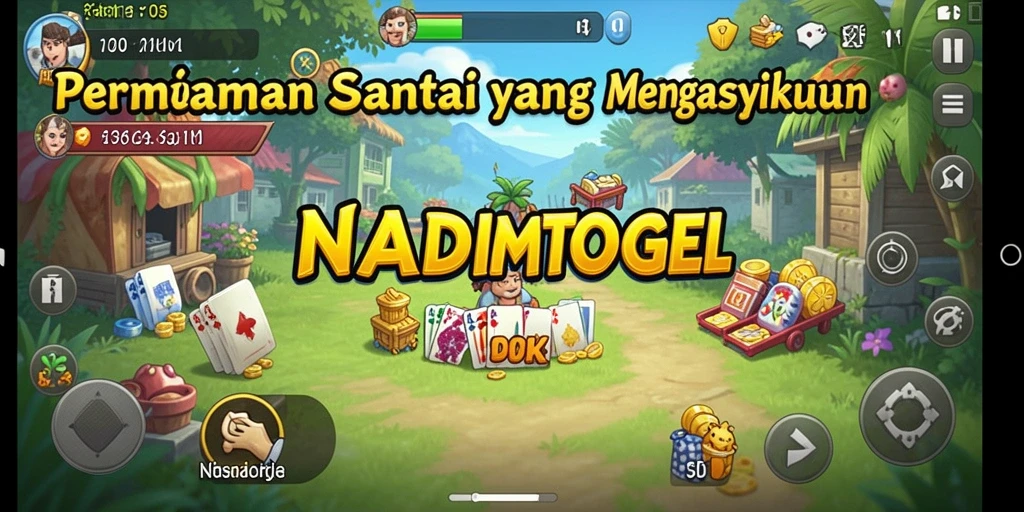 Tangkapan layar gameplay NADIMTOGEL yang menarik dan menyenangkan.