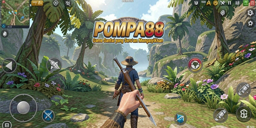 Tampilan gameplay POMPA88 yang seru dan menarik.