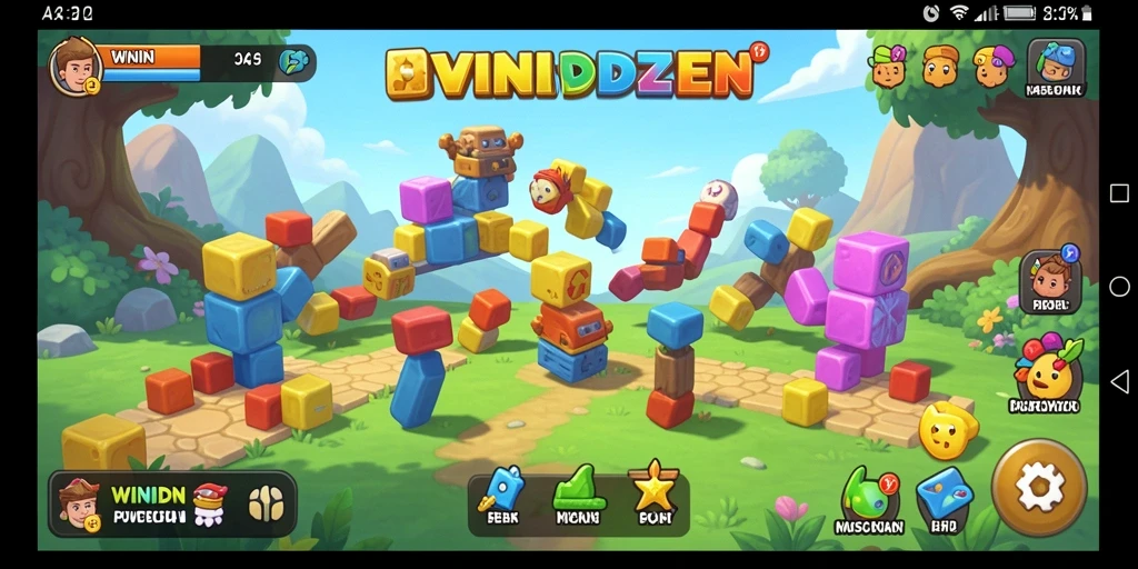Tampilan gameplay WINIDN yang seru dan penuh tantangan.